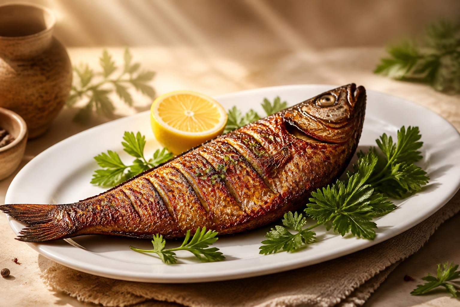 Fresh Grilled Fish